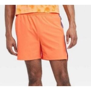 All in Motion 6" Trail Shorts Orange Size XL